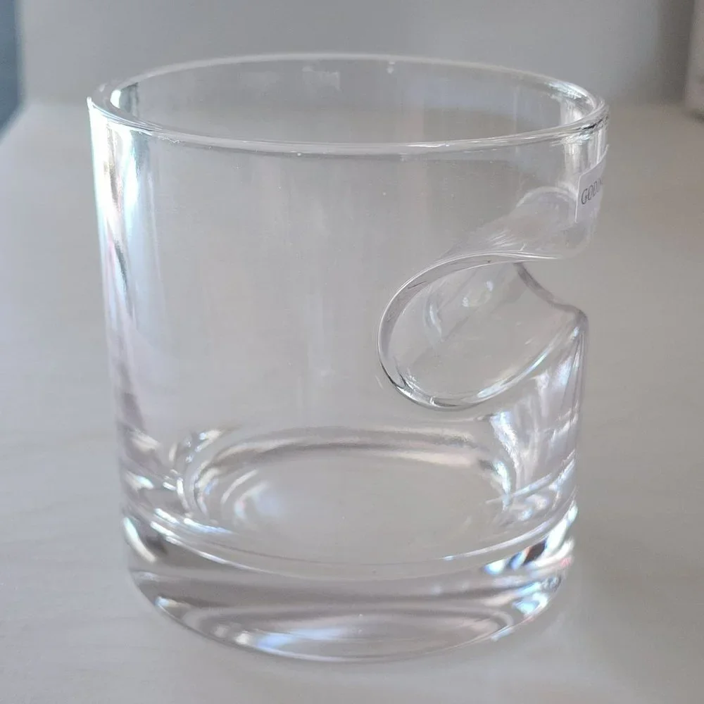 Godinger Cigar Whiskey Tumbler 12 oz Hand Made Of Fine Durable Crystalline Glass
